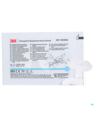 3m nasogastric securement device 1500ng transp. 50