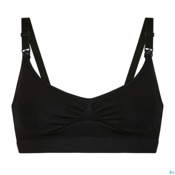 Smoon brassiere gros./allait.+cous.allait.noir l 2