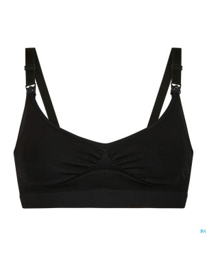 Smoon brassiere gros./allait.+cous.allait.noir l 2