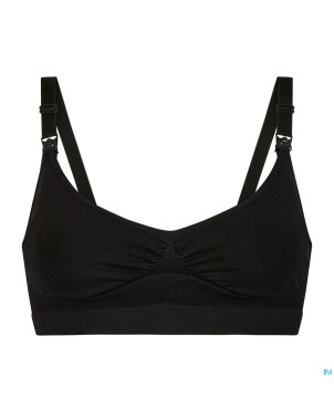 Smoon brassiere gros./allait.+cous.allait.noir l 2