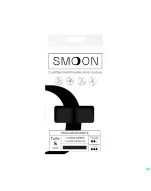 Smoon culottes flux moyen + flux abondant noir s 2