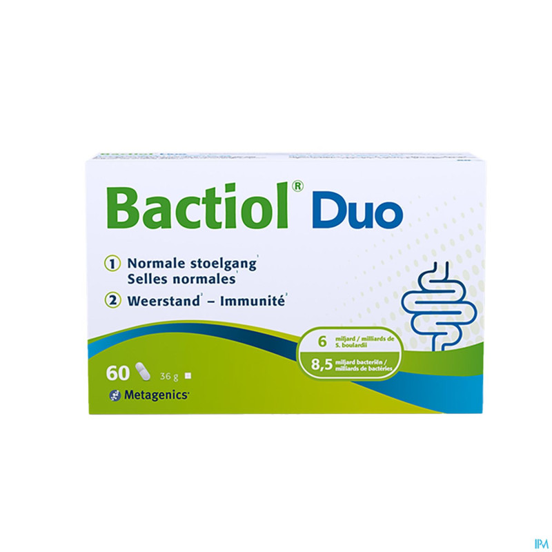 Bactiol duo caps 60 metagenics
