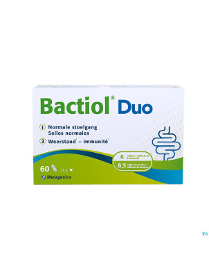 Bactiol duo caps 60 metagenics
