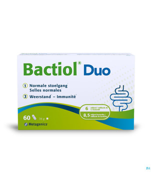Bactiol duo caps 60 metagenics