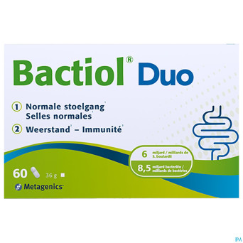 Bactiol duo caps 60 metagenics