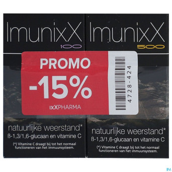 Imunixx 500 comp 5 + imunixx 100 comp 30