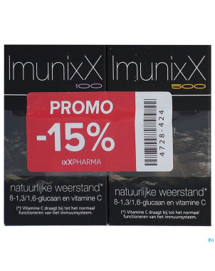 Imunixx 500 comp 5 + imunixx 100 comp 30