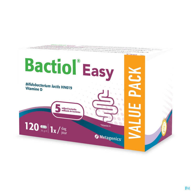 Bactiol easy caps 120 metagenics