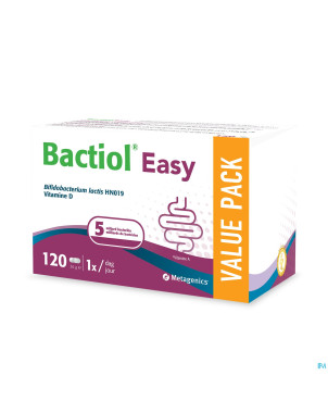 Bactiol easy caps 120 metagenics