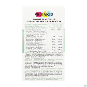 Pediakid voyage tranquille stick 10x5ml