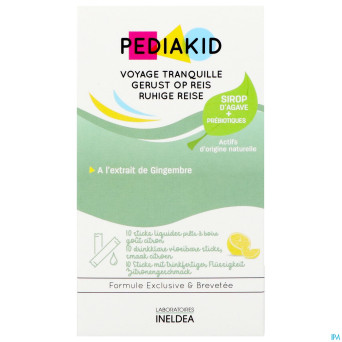 Pediakid voyage tranquille stick 10x5ml