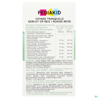 Pediakid voyage tranquille stick 10x5ml