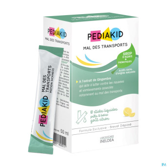 Pediakid voyage tranquille stick 10x5ml