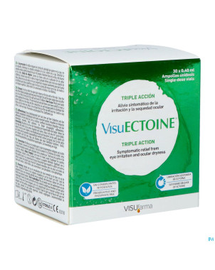 Visuectoine triple action gouttes oculaires 12ml