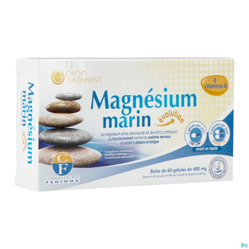 Magnesium marin evolution caps 60