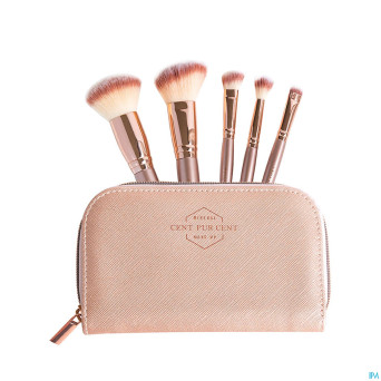 Cent pur cent clutch luxe brush set 5
