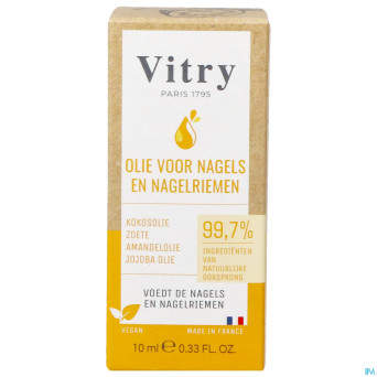 Vitry huile ongles & cuticules naturelle 10ml