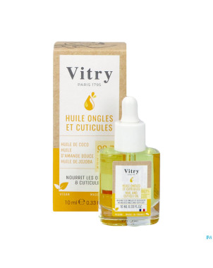 Vitry huile ongles & cuticules naturelle 10ml