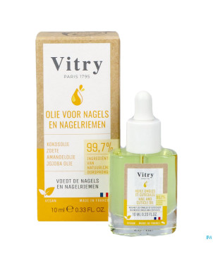 Vitry huile ongles & cuticules naturelle 10ml