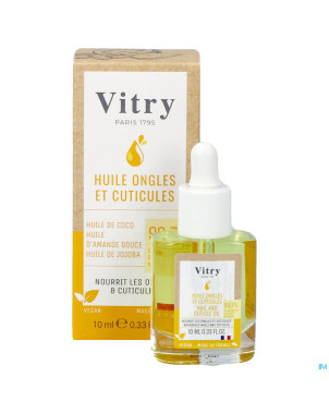 Vitry huile ongles & cuticules naturelle 10ml