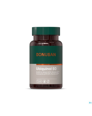 Ubiquinol 50mg softcaps 60 bonusan