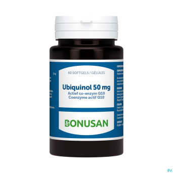 Ubiquinol 50mg softcaps 60 bonusan