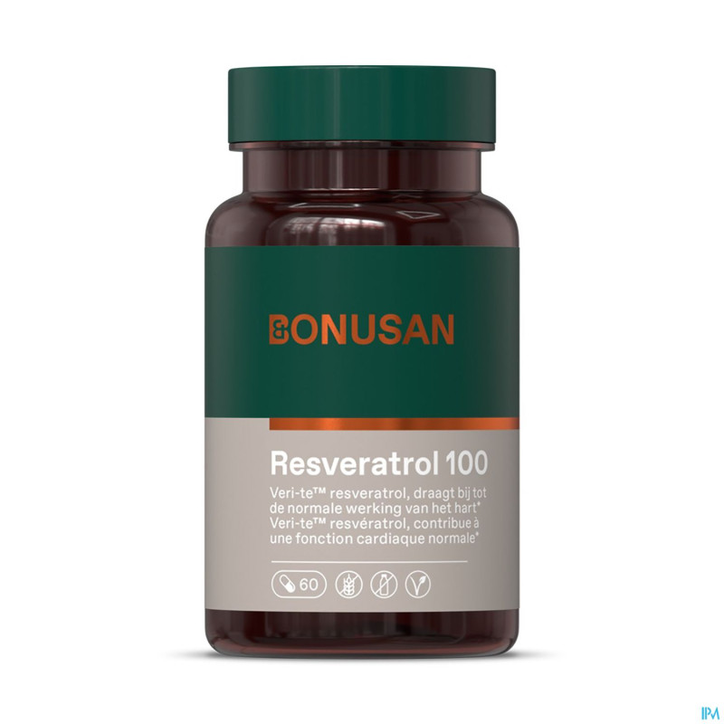 Resveratrol 100mg caps 60 bonusan