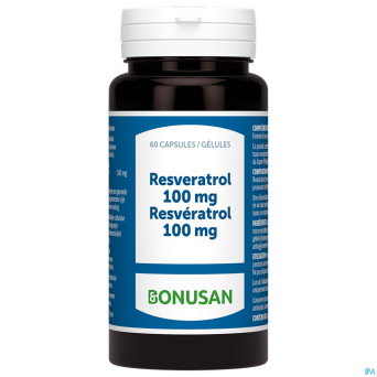 Resveratrol 100mg caps 60 bonusan