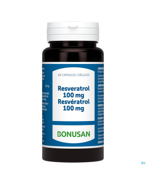 Resveratrol 100mg caps 60 bonusan