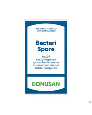 Bacteri spore caps 28 bonusan