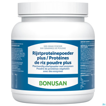 Rijstproteine pdr plus 500g bonusan