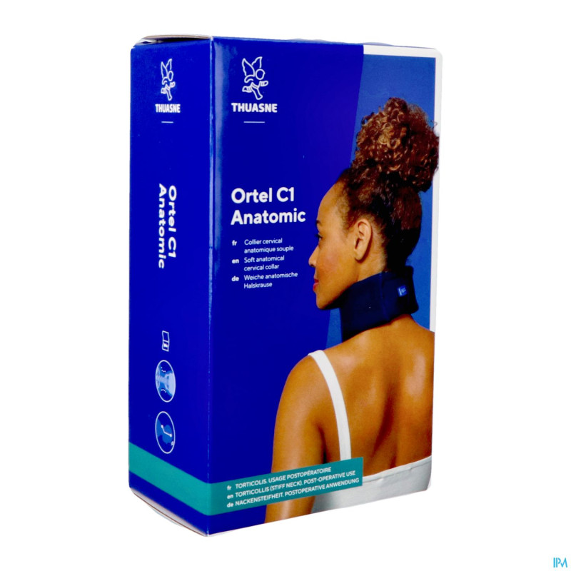 Collier cervical ortel c1 anat h 11cm beige t2
