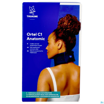 Collier cervical ortel c1 anat h 11cm bleu t3