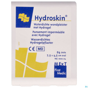 Hydroskin pansements 7,5cmx5cm 24