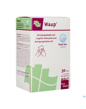 Waup lingettes nettoyantes 30
