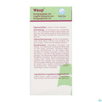 Waup lingettes nettoyantes 30