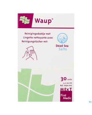Waup lingettes nettoyantes 30