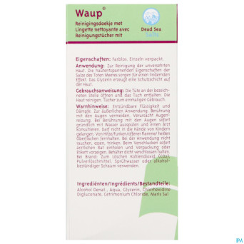 Waup lingettes nettoyantes 30
