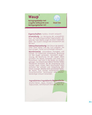 Waup lingettes nettoyantes 30