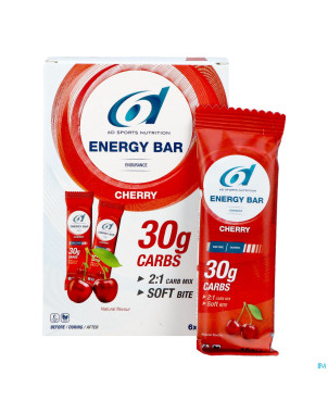 6d energy bar cherry 6x46g