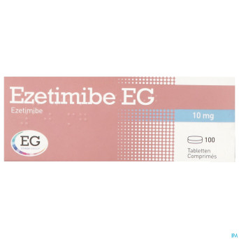 Ezetimibe eg pi pharma 10mg comp 100 pip