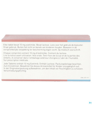 Ezetimibe eg pi pharma 10mg comp 100 pip