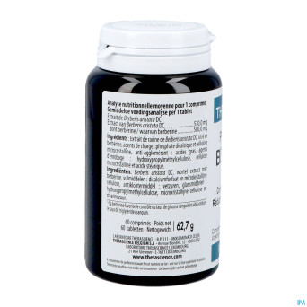 Berberine comp 60 nf physiomance phy312b