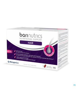 Barinutrics hair caps 90 metagenics