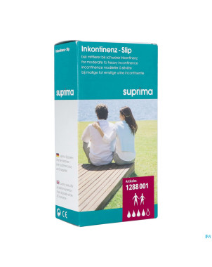 Suprima 1288 slip pes pu +pression unisexe bl. xxl