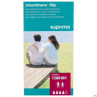 Suprima 1288 slip pes pu +pression unisexe bl. xxl