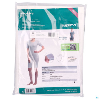 Suprima 4697 body manche court blanc xxl
