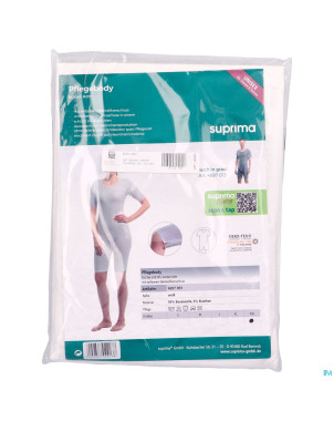 Suprima 4697 body manche court blanc xxl