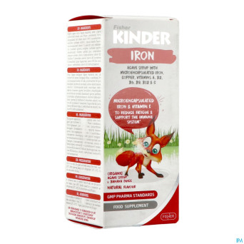 Fisher kinder fer sirop 125ml
