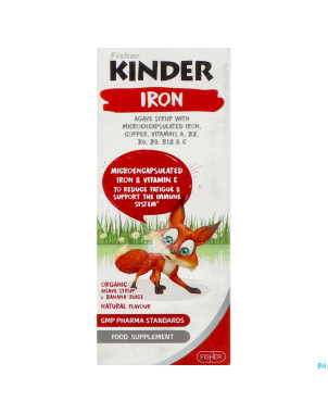 Fisher kinder fer sirop 125ml
